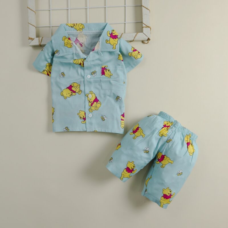 Setelan Rayon Yellow Bear