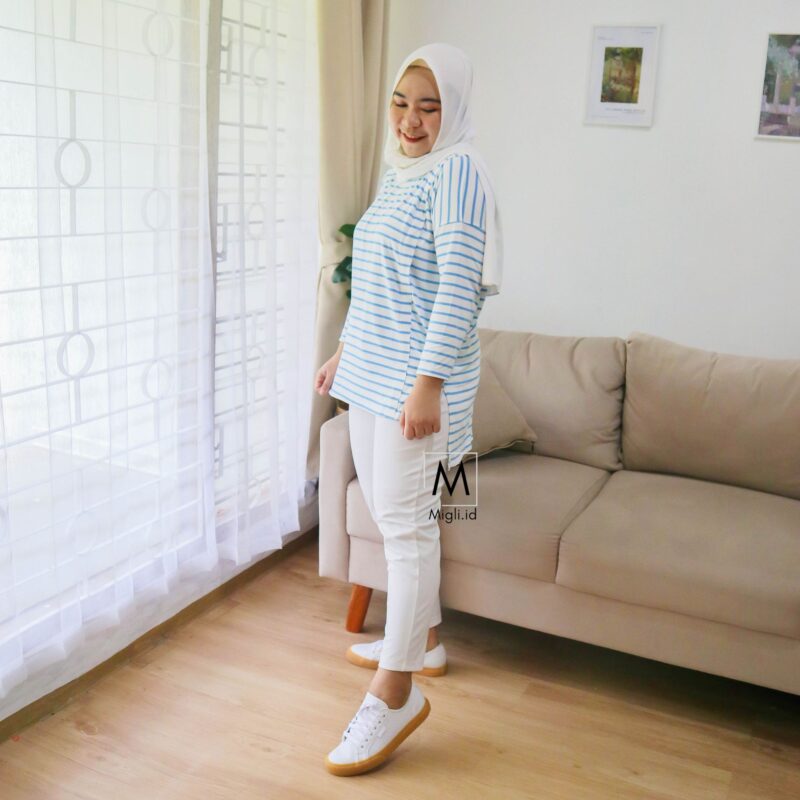 Setelan Family Stripe (Mom)