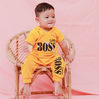 Setelan Hoodie Little Boss