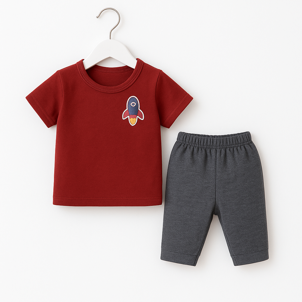 Setelan Rocket Bordir