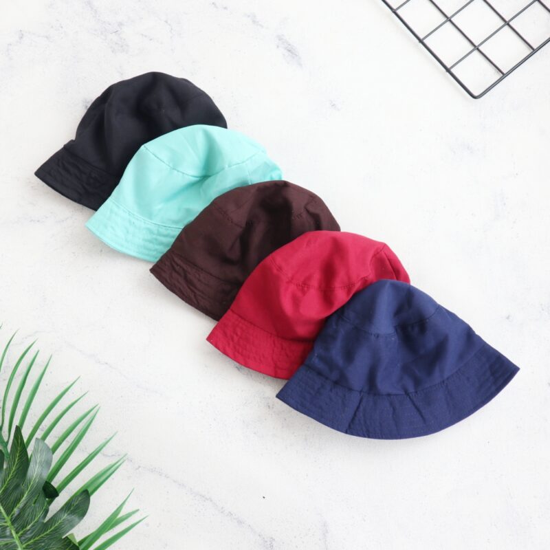 Topi Bucket Polos