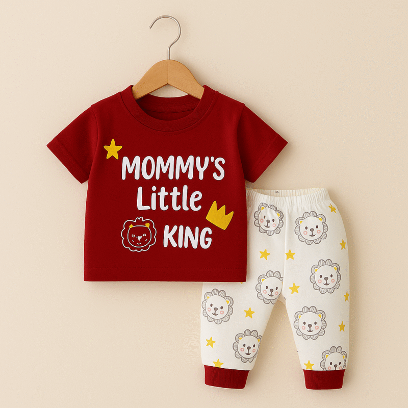 Setelan Mommy's Little King