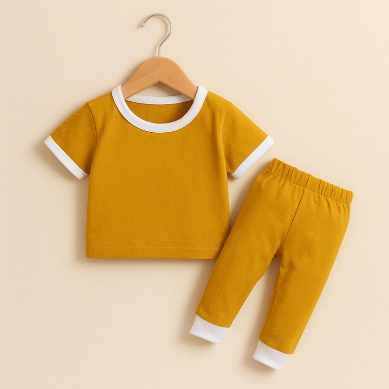 Setelan Kaos List Panjang