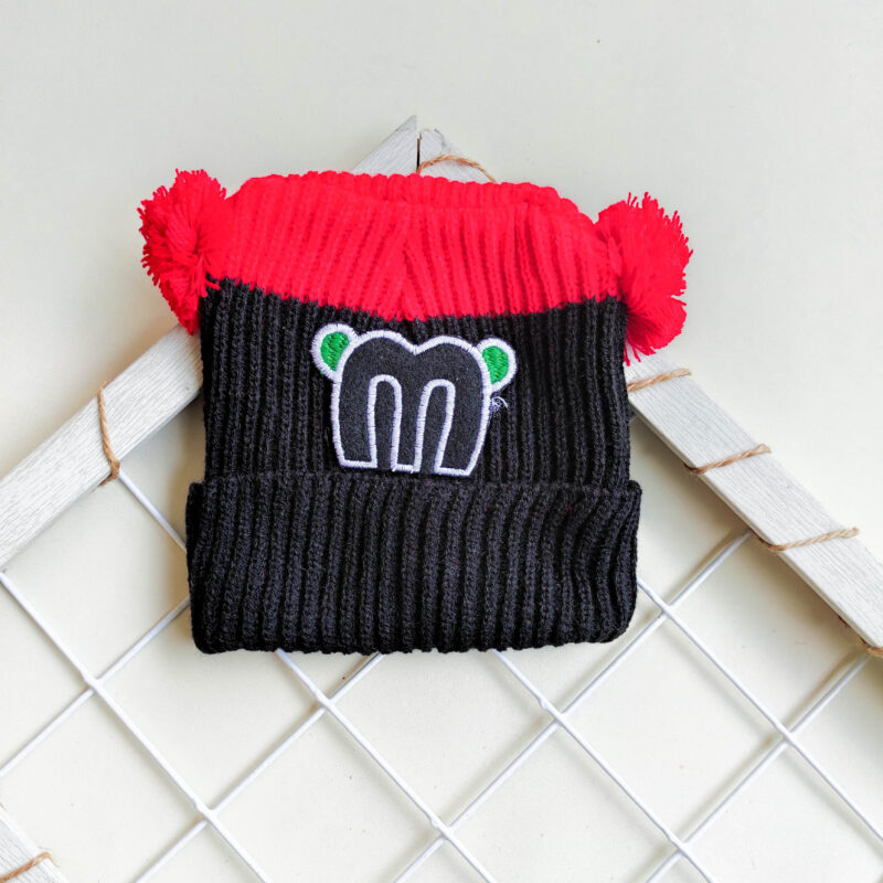 Kupluk Pom-pom Motif M